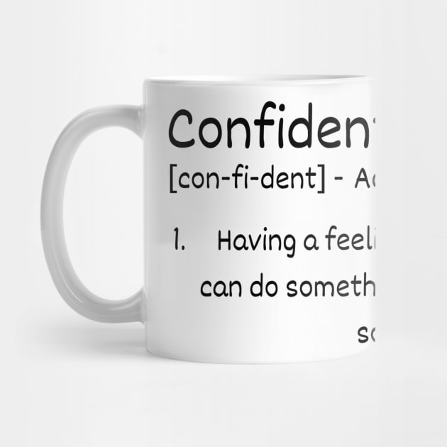 Confident Definition by Claudia Williams Apparel